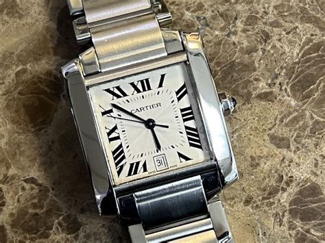 stainless cartier tank to buy|cartier tank francaise 2302 movement.